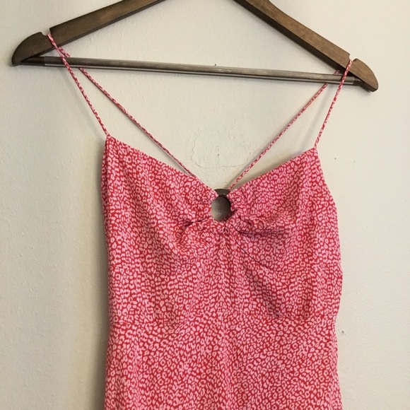 Zara Animal Print Maxi Dress Size S - Picture 7 of 16